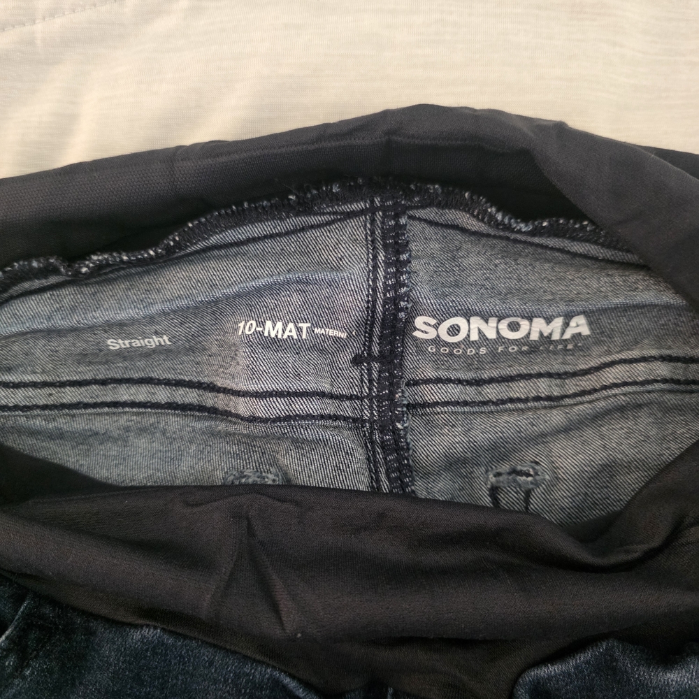 Sonoma Men's Straight Fit Jeans - Black